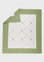Coperta Cotone Rombi Verde FF778338/4470 corredino e abbigliamento neonato | NANU' BABY
