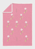 Coperta Margherite Applicate Rosa ZULEYA/CO - R corredino e abbigliamento neonato | NANU' BABY
