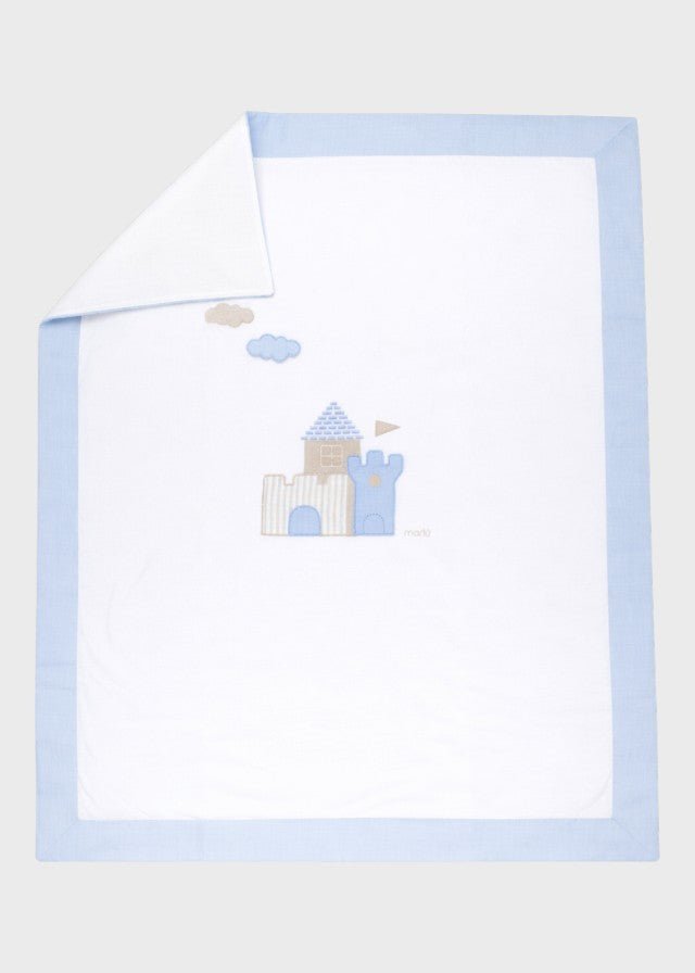 Coperta Tessuto Cielo Sabbia EK5581 corredino e abbigliamento neonato | NANU' BABY