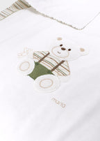 Coperta Tessuto Vaniglia Verde EK6481/V corredino e abbigliamento neonato | NANU' BABY