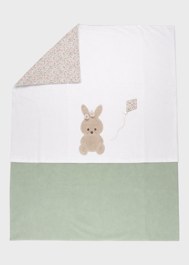 Coperta Tessuto Verde Sabbia EK5481F/V corredino e abbigliamento neonato | NANU' BABY