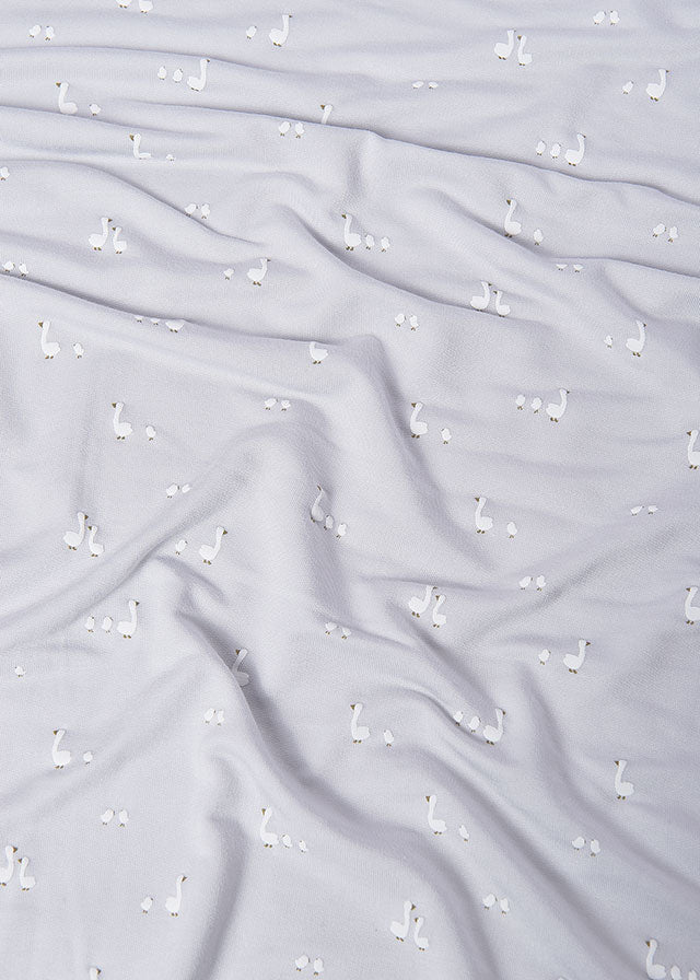 Copertina Bambù Viscosa Argento 9052/19 corredino e abbigliamento neonato | NANU' BABY