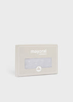 Copertina Bambù Viscosa Argento 9052/19 corredino e abbigliamento neonato | NANU' BABY