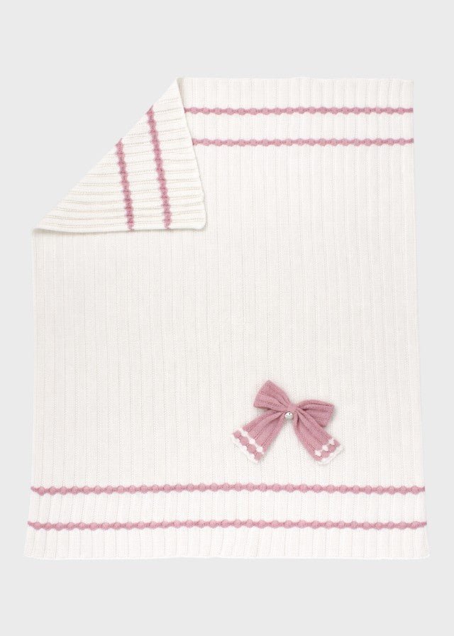 Copertina Cotone Fiocco Melograno EK1680 corredino e abbigliamento neonato | NANU' BABY