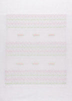 Copertina Cotone Rosa Pesco EK1380 corredino e abbigliamento neonato | NANU' BABY