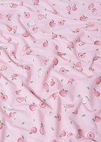 Copertina Viscosa Bambù Rosa 9052/18 corredino e abbigliamento neonato | NANU' BABY