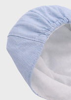 Coppola Bimbo Tessuto Cielo Lino Viscosa EV209CO corredino e abbigliamento neonato | NANU' BABY