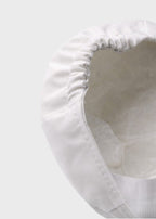 Coppola Cotone Cerimonia Bianco corredino e abbigliamento neonato | NANU' BABY