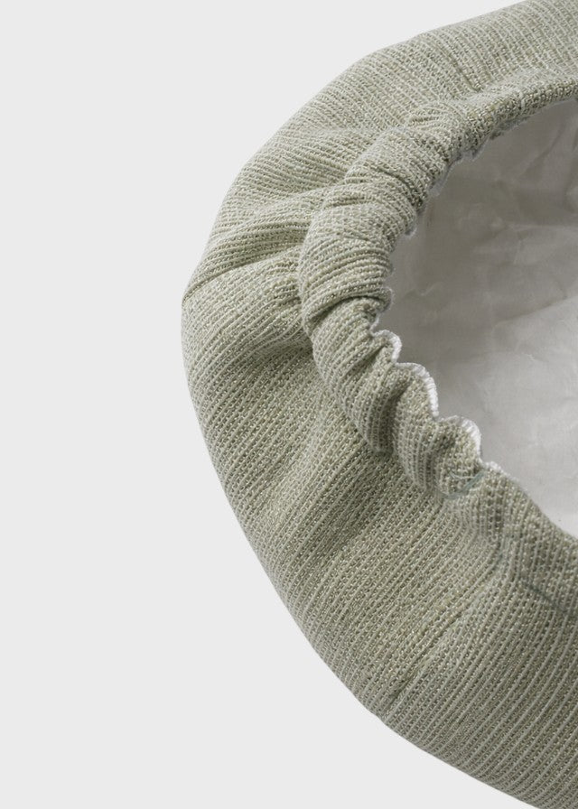 Coppola Cotone Cerimonia Verde corredino e abbigliamento neonato | NANU' BABY