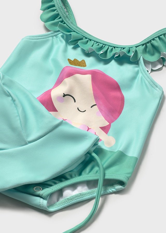 Costume Intero Cappello Verde 1764/V corredino e abbigliamento neonato | NANU' BABY