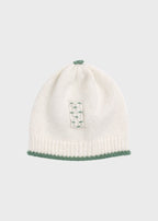 Cuffia Cotone Bianco corredino e abbigliamento neonato | NANU' BABY