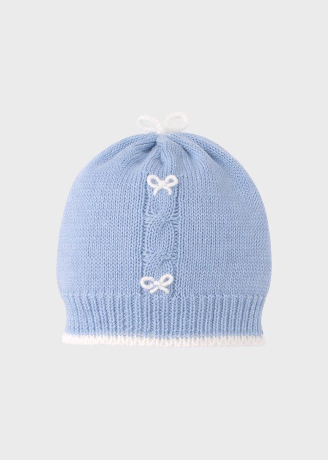 Cuffia Punto Vapore Cielo ROBERTO/CU - C corredino e abbigliamento neonato | NANU' BABY