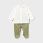 Newborn Baby Boy Outfit, Green, 2562/68