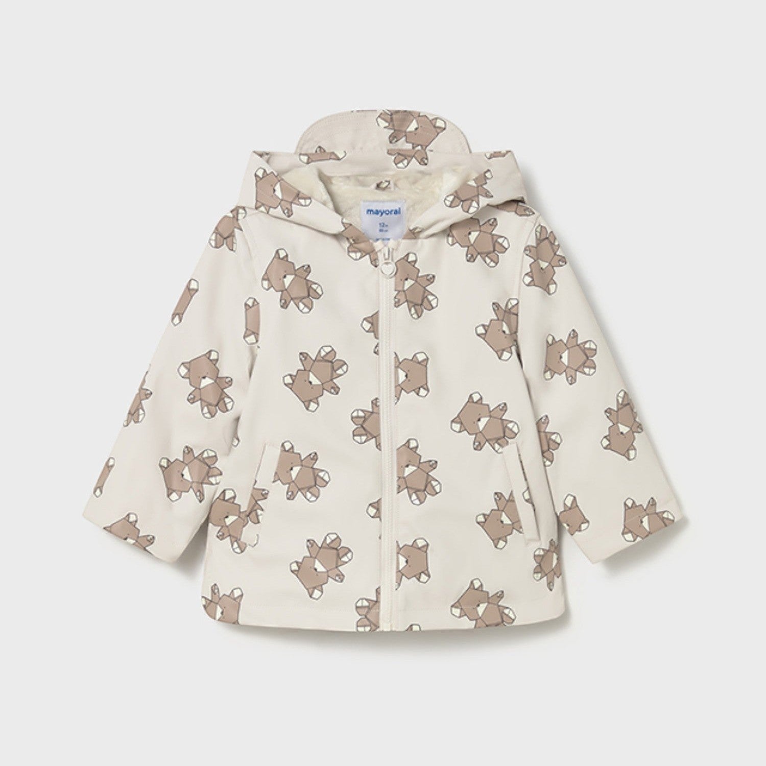 Impermeabile Bimba Avorio 2439/92 -  NANU' BABY