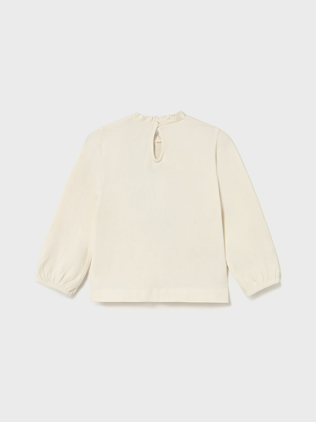 Long sleeve T-shirt for girls CREAM 2075/79