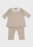 NAIME/CN-T Floral Embroidery Birth Set