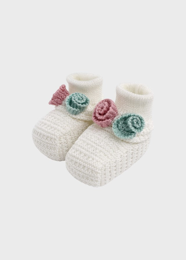 Cotton Slippers Roses Pomegranate EK17S