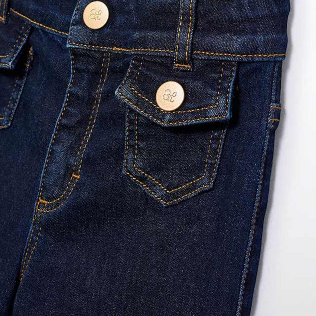 Pantalone denim palazzo Bimba Blu 5722/5 -  NANU' BABY