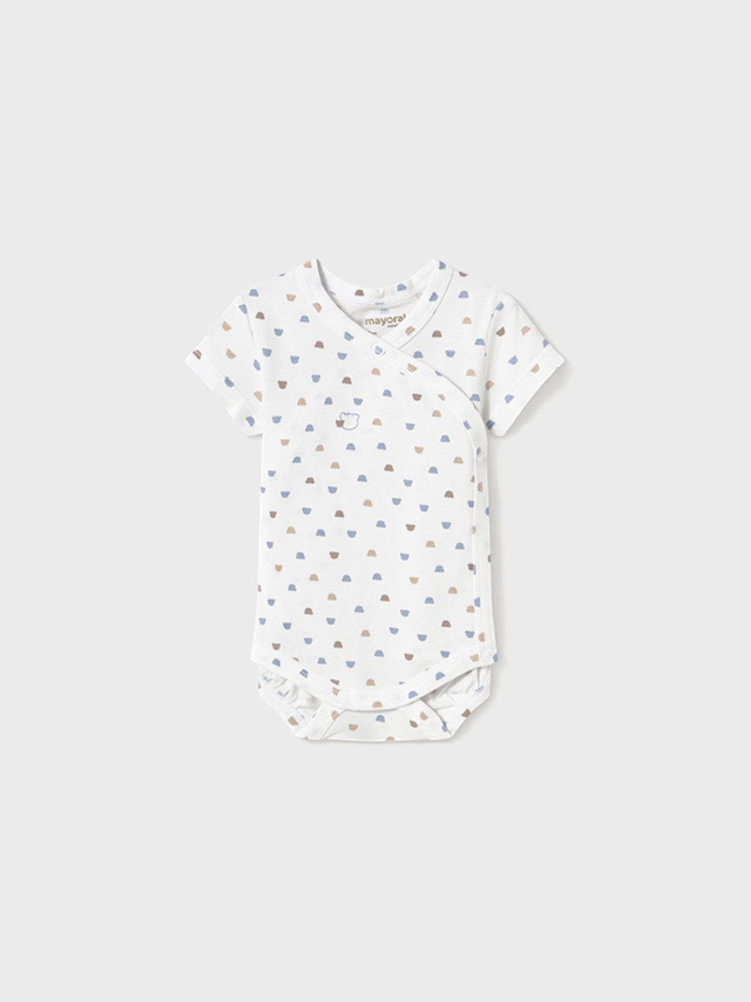 Body manica corta Neonato Azzurro 1703 /A