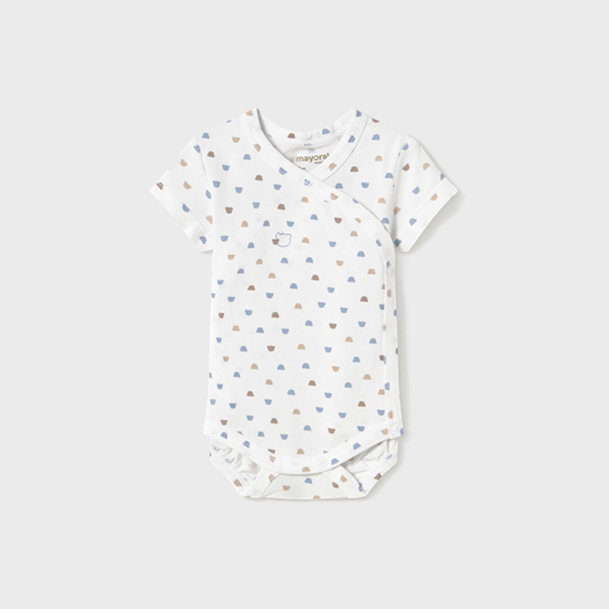 Body manica corta Neonato AZZURRO 1703 /A -  NANU' BABY