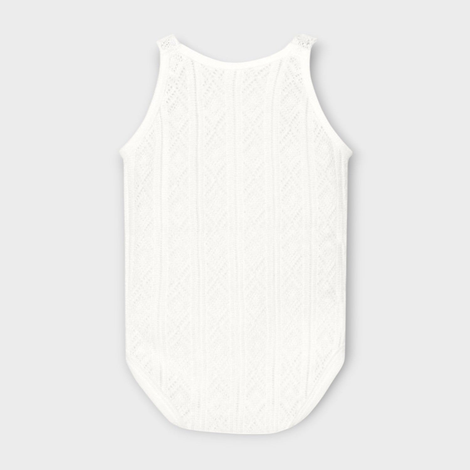 Body Intimo con spalline sottili Neonata BIANCO 1012 -  NANU' BABY