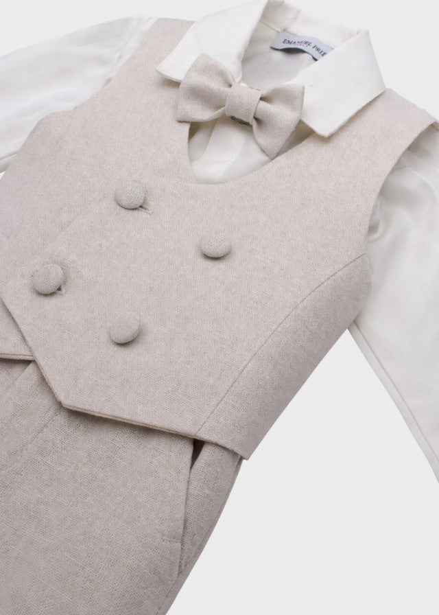 ECR0040/02 - Cerimonia - EMANUEL PRIS corredino e abbigliamento neonato | NANU' BABY