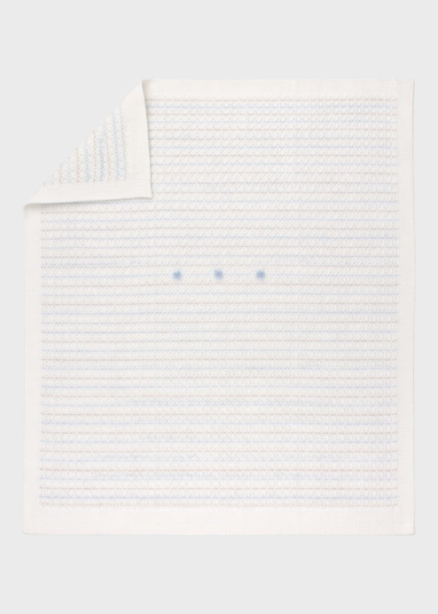 White Smocked Blanket EK6580BIS/C