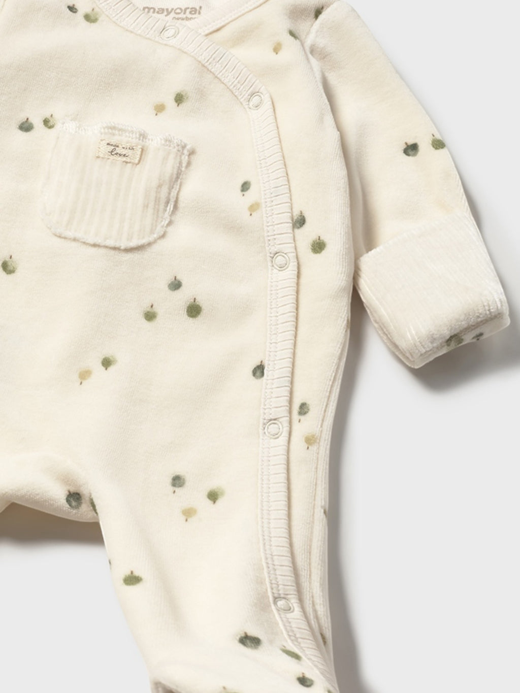 Baby's Beige Chenille Romper 2729/39