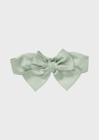 Fascia Raso Fiocco Verde AC37005/T95/V corredino e abbigliamento neonato | NANU' BABY