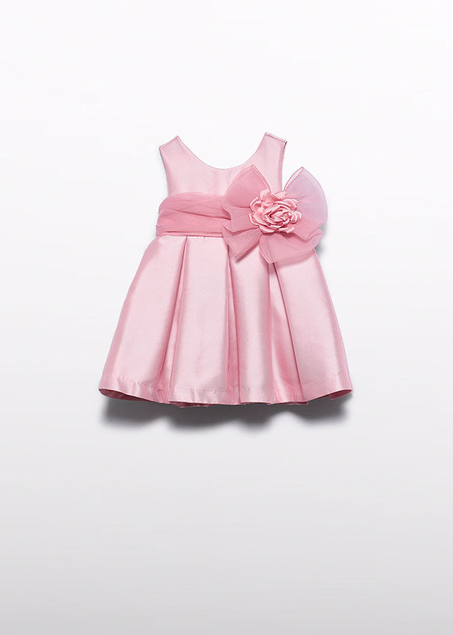 Pink Ruffle Mikado Dress 5010/85