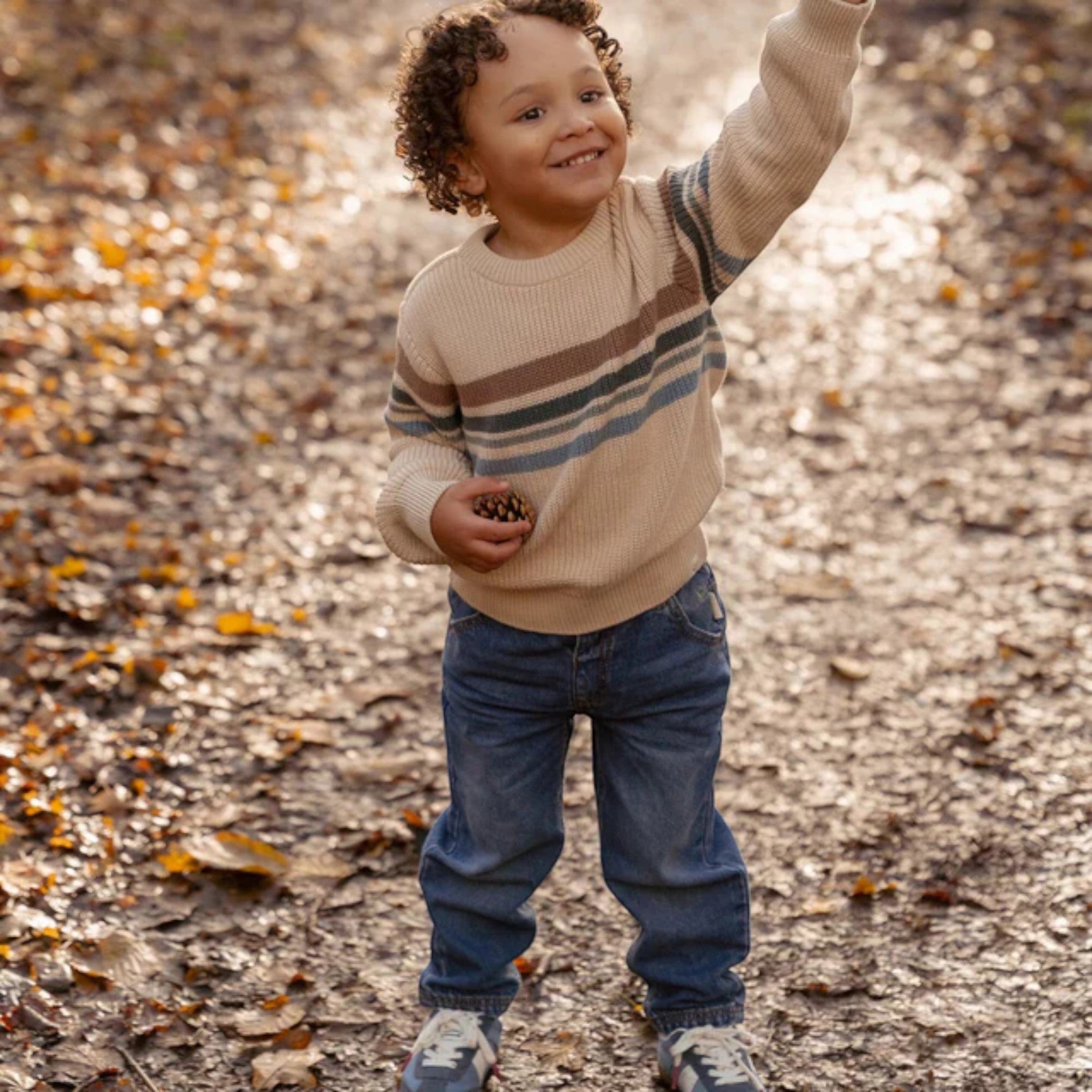 Pantaloni in denim - Amici della foresta Bimbo Blu CL25093061