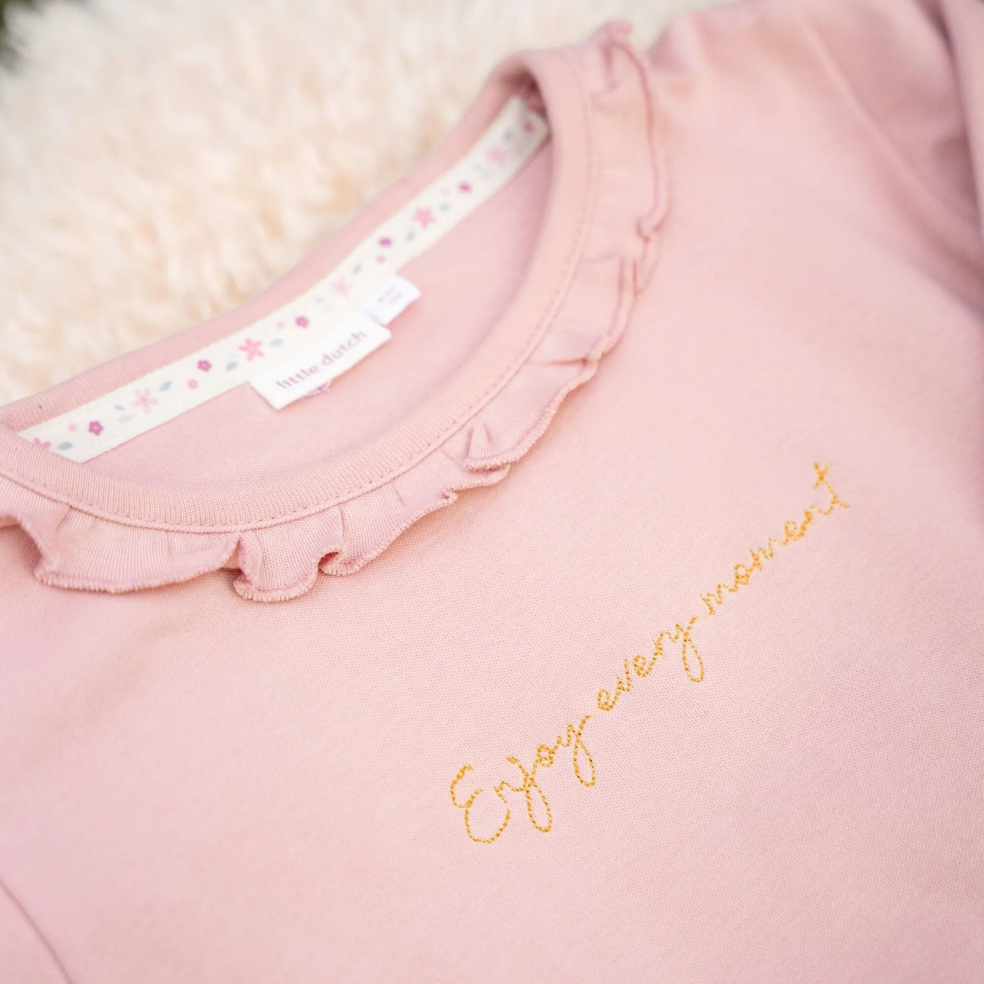 Long-sleeved T-shirt - Fairy Garden Girl Pink CL25091001