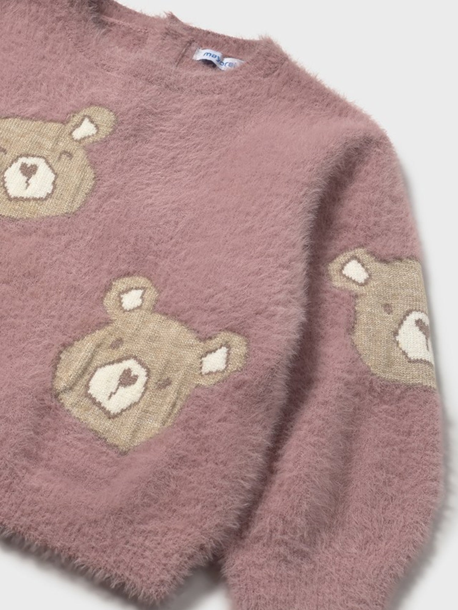 Baby Girl's Pink Fur Sweater 2356/57