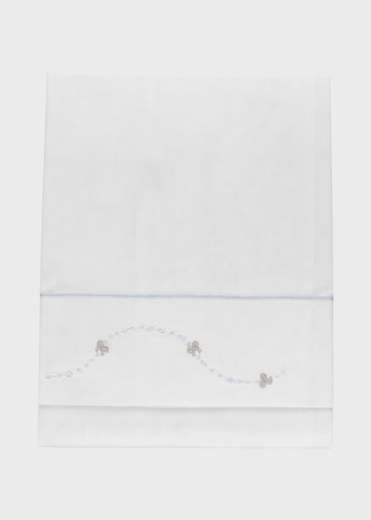 Dove Grey Sky Bows Sheet EK65LE/C