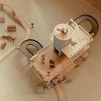 Garage in legno Multicolore LD2534 corredino e abbigliamento neonato | NANU' BABY