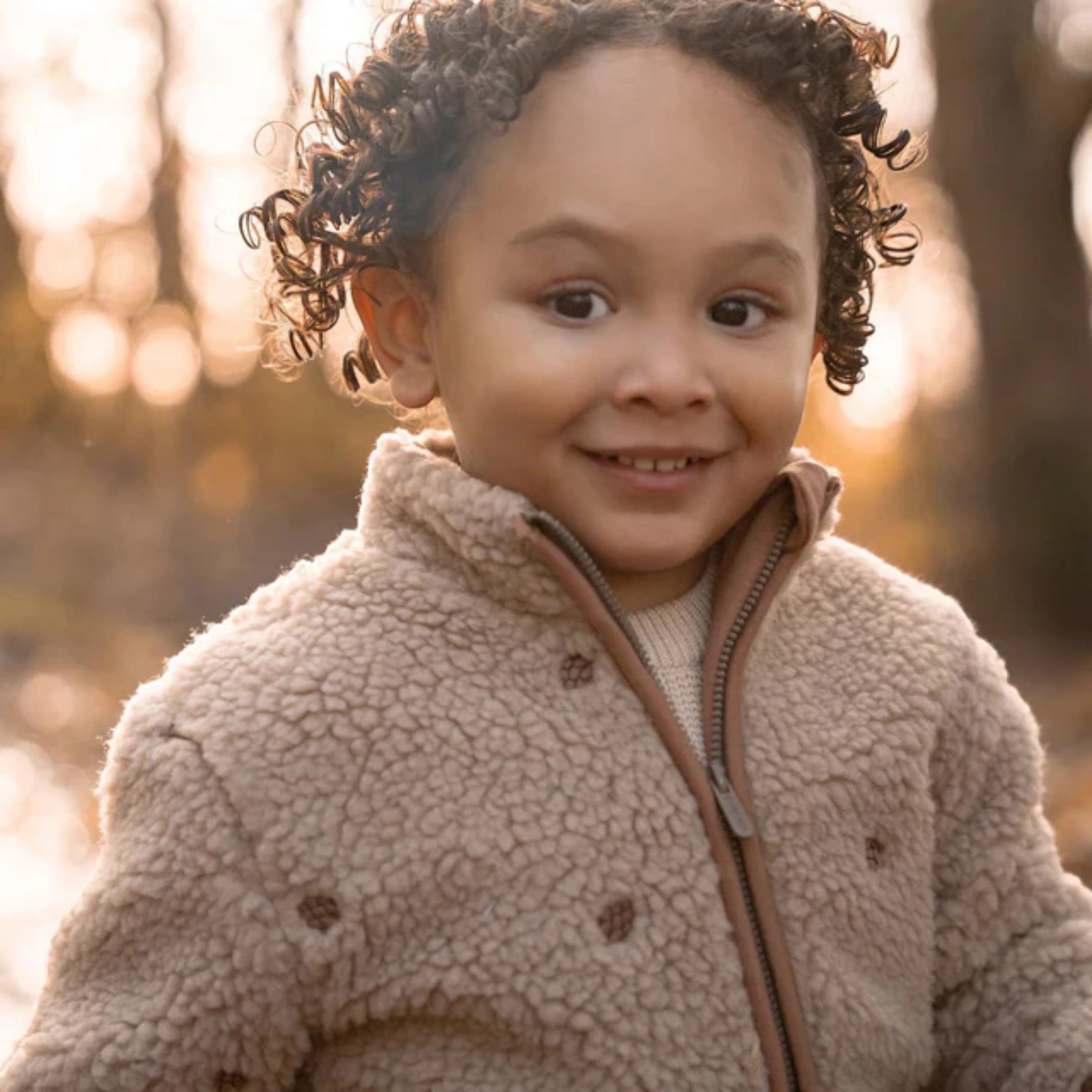 Giacca teddy foderata Bimbo TORTORA CL25092098 corredino e abbigliamento neonato | NANU' BABY