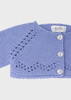 Giacca Traforata Azzurro 9000/27 corredino e abbigliamento neonato | NANU' BABY