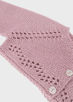 Giacca Traforata Rosa 9000/25 corredino e abbigliamento neonato | NANU' BABY