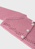 Giacca Traforata Rosa Scuro 9000/54 corredino e abbigliamento neonato | NANU' BABY