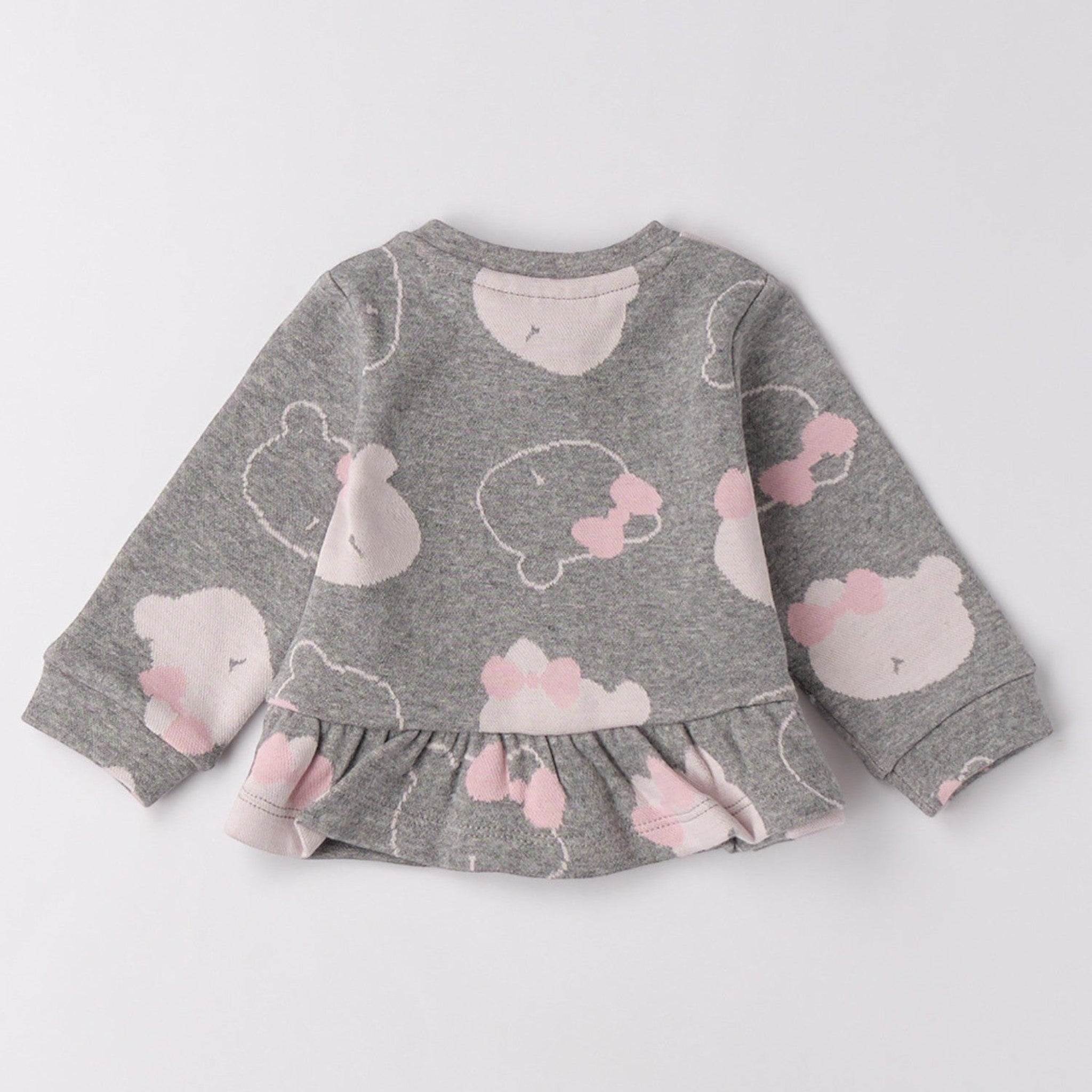 Giacchina Tessuto Jacquard Fiocco Bimba Rosa 3F713/2714 corredino e abbigliamento neonato | NANU' BABY