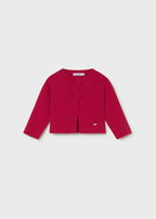 Giacchino Tricot Rosso MAYORAL 1307/50 corredino e abbigliamento neonato | NANU' BABY