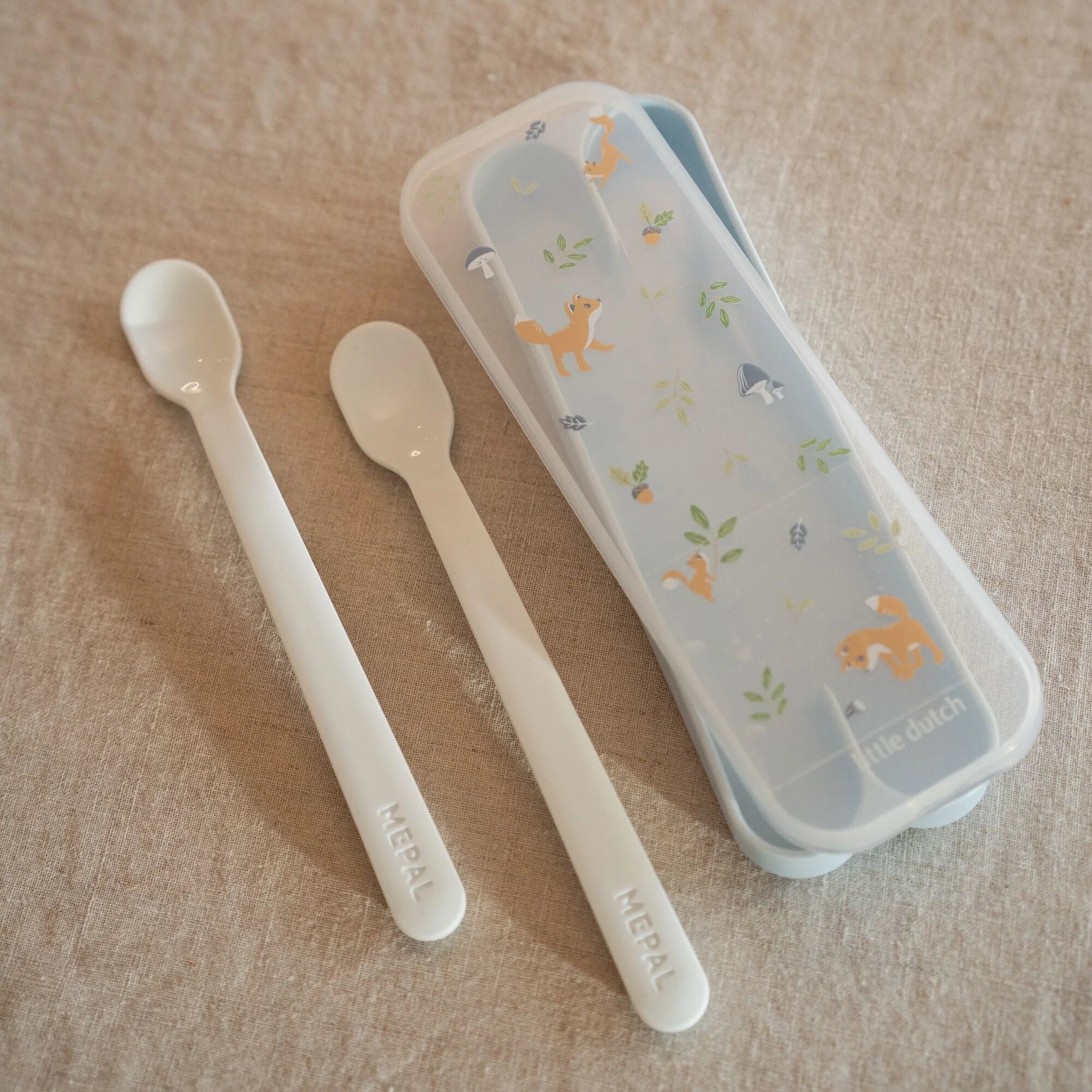 Set cucchiai 2 pezzi  Blu 108032065408 -  NANU' BABY