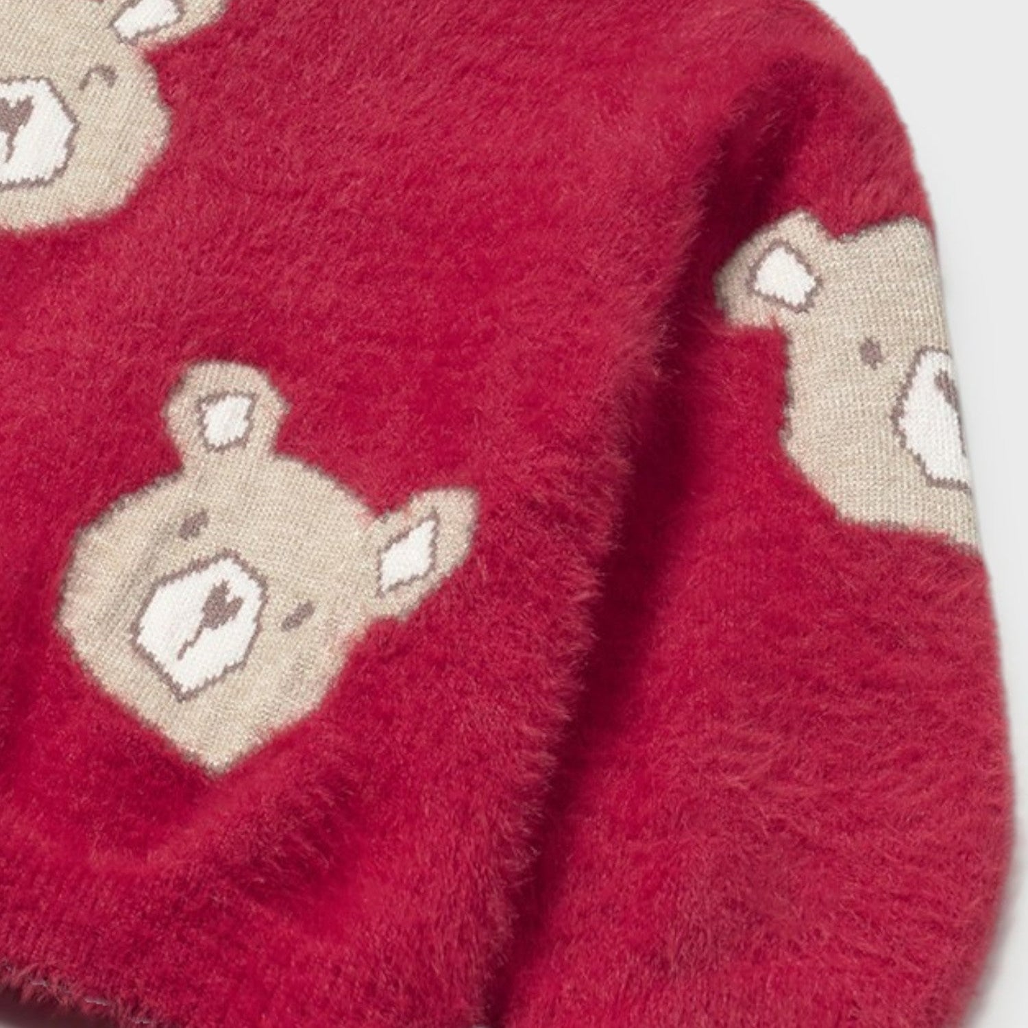 Red Baby Girl's Fur Sweater 2356/59