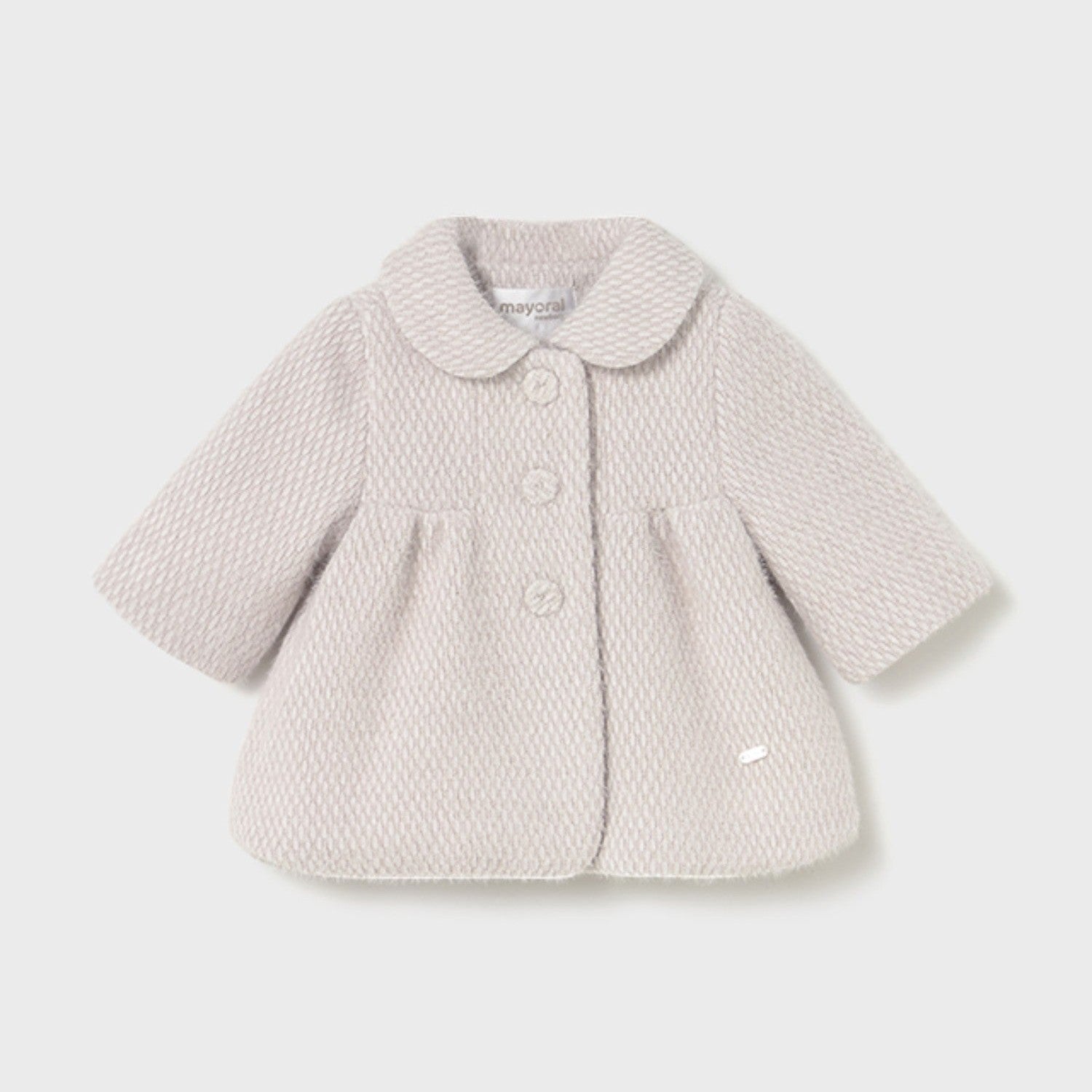 Cappotto Bimba Beige 2401/80 -  NANU' BABY