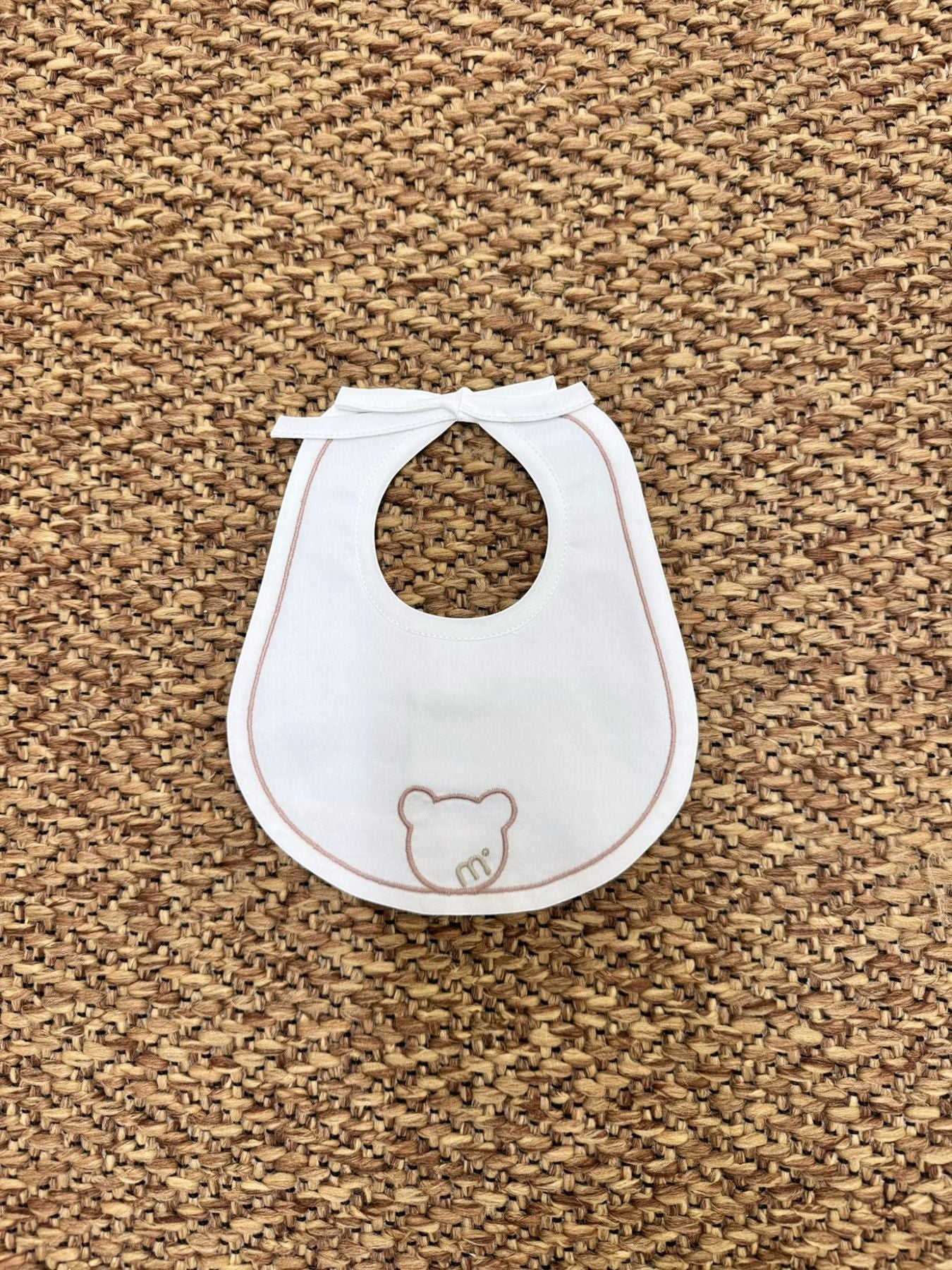 White Baby Bib IG54BAV