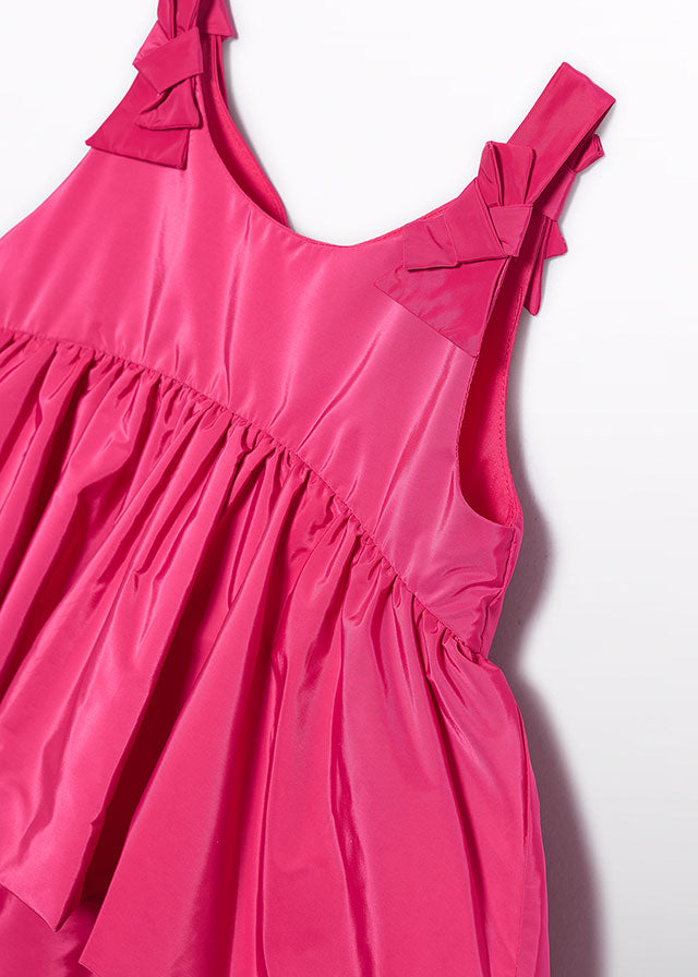 Pink Ruffle Taffeta Dress 5041/73