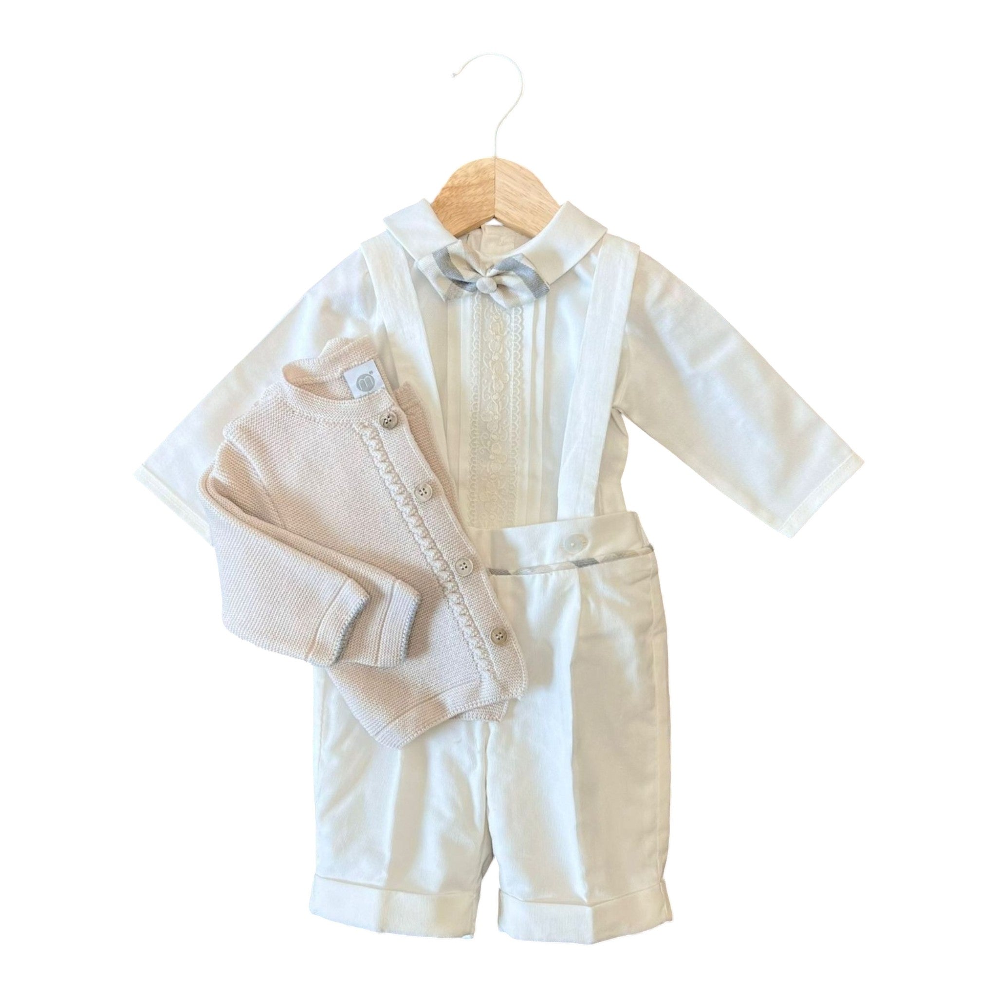 Completo Cerimonia Papillon Bimbo PANNA IK20760BIS