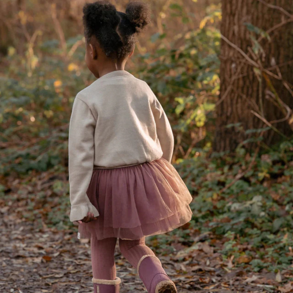 Knit Cardigan - Fairy Garden Baby Girl Ivory CL25092031