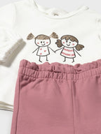 Pink Girls' Outfit 2633/55