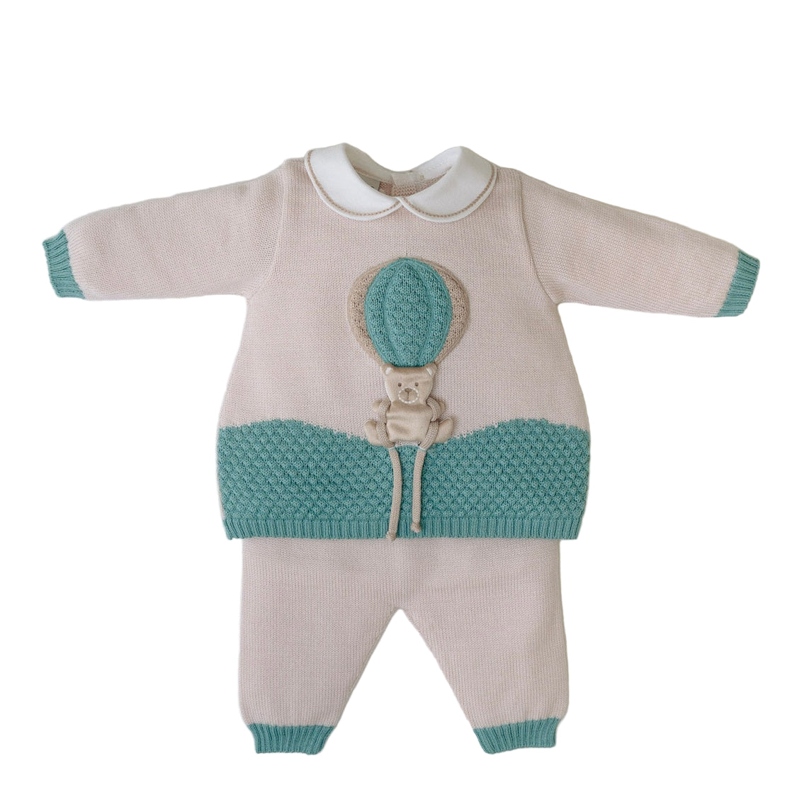 Completo nascita Mongolfiera Neonato NATURAL IN5719/V -  NANU' BABY